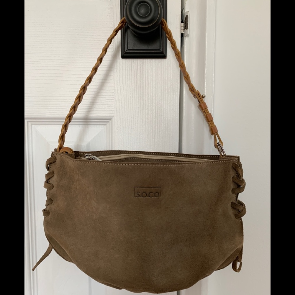 Small SOCO Suede Pocketbook